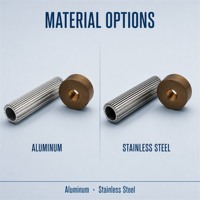 Pièces de robot personnalisées par usinage CNC, brochage, électroérosion à fil, perçage - Usinage du bronze/acier inoxydable/laiton/aluminium/acier
