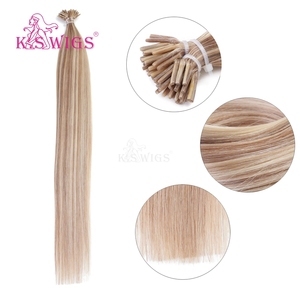 เค.สวิกส์ พี14-24 #   แท่งไฮไลท์สีผมแบบต่อผมชนิด I-Tip  คุณภาพดี ทนทาน อ่อนโยน ใช้ซ้ำได้ สำหรับมืออาชีพ  ยี่ห้อ Barnet ผมแท้ - Product Image 2