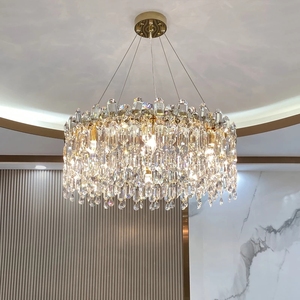 Nouvelle Arrivée Dropshipping K9 Cristal Pendentif <span class=keywords><strong>Lumière</strong></span> pour Salon Chambre <span class=keywords><strong>Lumière</strong></span> De Luxe Lustre - Product Image 2