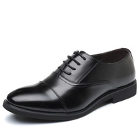 Haute qualité hommes décontracté en cuir microfibre robe Oxford chaussures doux confortable bureau d'affaires Style chaussures formelles imperméables