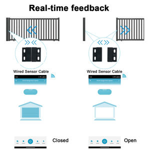 DC12-24v Tuya スマートガレージドアオープナー 携帯電話リモート Tuya <span class=keywords><strong>Smart</strong></span> Life アプリコントローラー Alexa & Google アシスタント対応 - Product Image 6