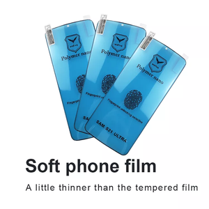 Protector de pantalla suave PMMA para Samsung S23 S23 + S23 ultra polímero Nano TPU, película protectora de hidrogel s22 s22 + - Product Image 2