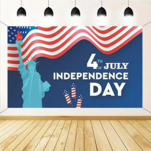 Bannière en tissu 250g polyester matériel colorant impression par sublimation slogan personnalisé bannière en tissu polyester soie intérieure/extérieure - Product Image 6