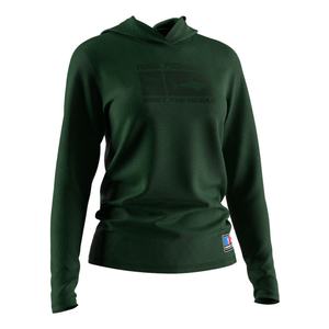 Haut de pêche anti-UV respirant à séchage rapide pour femme, coupe slim, à manches longues, en maille filet, avec sublimation de luxe - Product Image 3