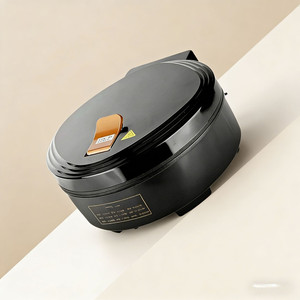Máquina para Hacer Crepas Multifuncional de 1200W, Acero Inoxidable, Revestimiento Antiadherente, Máquina Eléctrica para Hacer Panqueques para el Hogar - Product Image 3