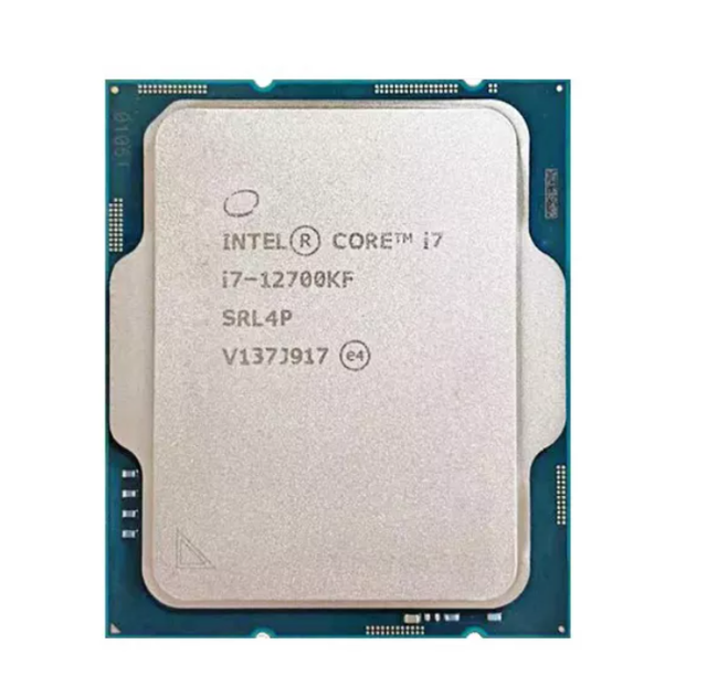 I7 12700KF 64-bit 25MB L3 Cache 3.6GHz Desktop CPU Processor Bulk Chip Compatible with B760 Z790 Motherboard
