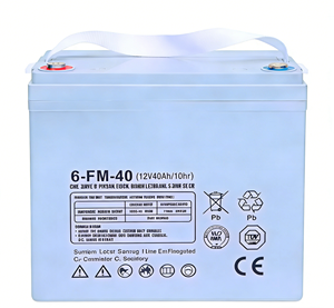 <span class=keywords><strong>12V</strong></span> <span class=keywords><strong>40Ah</strong></span> 充電式鉛蓄電池セル VRLA バルブ制御式鉛蓄電池 太陽光発電システム用 - Product Image 6