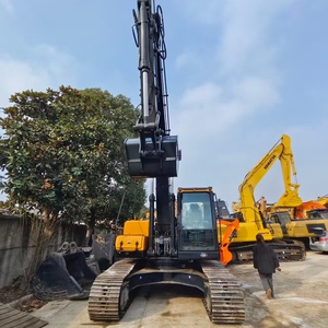 เครื่องจักรก่อสร้างขนาดใหญ่ Hyundai 220LC-9S รถขุดมือสอง 22 ตัน เครื่องยนต์ เกียร์บ็อกซ์ ผลิตในเกาหลี กำลัง 125 กิโลวัตต์ มอเตอร์ปั๊มไฮดรอลิก - Product Image 5