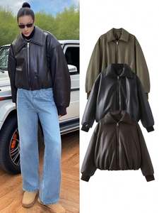 Blousons en cuir de coton, chauds et épais, pour hommes et femmes – Nos meilleures ventes - Product Image 5