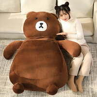Canapé-lit en peluche en forme d'ours en peluche, lit rembourré avec différentes formes, sac de couchage personnalisé pour adultes ou enfants