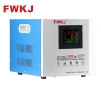 Regulador de Voltaje Automático Monofásico FWKJ 3KVA SVC TND con PCB de Alta Precisión y Refrigeración Inteligente para Electrodomésticos