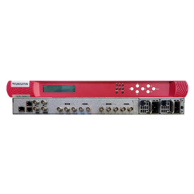 Multicast IP/ASI ASI/IP Multiplexer Converter 8xASI/1xGigabit IP Input 6xASI/2xGigabit IP Output ETSI 300421 Compliant for TV