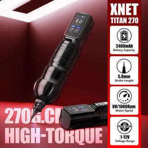 XNET Titan 270 2400mAh 5,0/4,0mm Stroke Motor sin escobillas Profesional Direct Drive Wireless <span class=keywords><strong>Tattoo</strong></span> Pen Machine <span class=keywords><strong>para</strong></span> arte corporal - Product Image 2