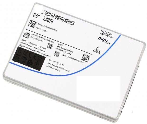 ssd 7個セット Intel D7-P5510 SSDPF2KX076TZ - 7.68TB Pcie 4.0 Solid State Drive