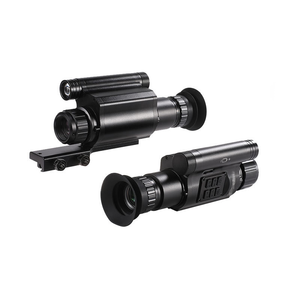 กล้องโทรทรรศน์ดิจิตอลอินฟราเรดมองกลางคืนความละเอียดสูงกันน้ำล่าสัตว์ยุทธวิธีกล้อง4X สำหรับถ่ายภาพมืดเต็มรูปแบบ - Product Image 4