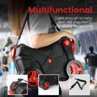 Nouvelle Arrivée Valise 3-en-1 Jouets pour Enfants Matériau PP Valise à Roulettes Porte-Enfant Moto à Conduire Sac de Transport