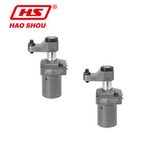 HCTU Taiwan Good Hand Brand, tige d'angle hydraulique à double action haute vitesse avec bride supérieure, accessoires pour outils hydrauliques - Product Image 2