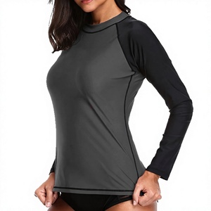 Unisex Custom Compression Rash Guard Digital Print Spandex/Polyester Quick Dry Breathable Sports Shirt for Gym and Yoga Training - Product Image 3