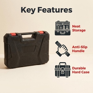 Juego de Herramientas Combinadas de 110 Piezas con Mini Sierra para Trabajos de Bricolaje Diarios, con Logotipo Personalizado - Product Image 6