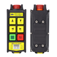 SF-2D+2SC IP67 Tahan Air 4-Tombol Kecepatan Campuran Remote Kontrol Nirkabel Industri Penghenti Darurat Anti-interferensi untuk Crane