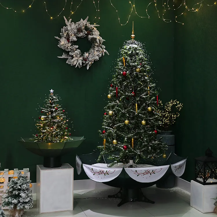 Xmas Tree Party Thuis Kerst Decoratie 140Cm 170Cm 190Cm 210Cm Kunstmatige Sneeuwt Kerstboom