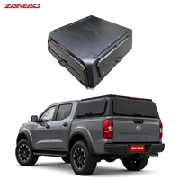 Capot rigide en alliage d'aluminium pour pick-up avec portes latérales solides et rails de toit pour Nissan Frontier