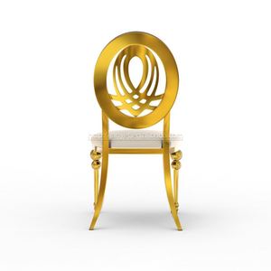 <span class=keywords><strong>Sedia</strong></span> Dorata in Acciaio Inossidabile per Banchetti di Fabbrica - Product Image 5
