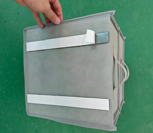 Quần Áo tổ chức không dệt tủ quần áo ngăn kéo tổ chức Thùng vải Quần jeans hộp lưu trữ với cảm ứng Fastener - Product Image 4