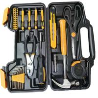 Juego de Herramientas Manuales Profesionales de 39 Piezas, Estuche Rígido, 1 Año de Garantía, Portátil, para Uso Doméstico, Soporte Personalizado OEM/ODM, Estándar de Zhejiang