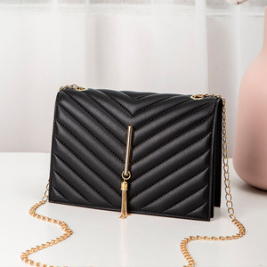 Borse 2025 da donna borse alla moda borse coreane a tracolla piccola borsa quadrata a grani V compressione reticolo borsa cuscino - Product Image 6
