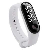 Jam tangan LED olahraga anak Pria Wanita, jam tangan gelang elektronik LED Digital tahan air layar sentuh 2025