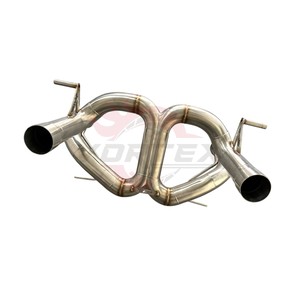 ท่อไอเสียสแตนเลสสตีล Vortex Premium X Pipe สำหรับ Lamborghini Aventador SVJ 6.5L V12 ระบบ Catback - Product Image 5