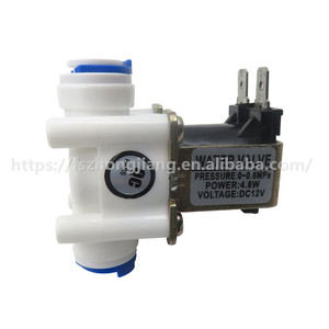 Vanne d'eau en plastique DIJIANG 1/4 3/8, électrovanne de commande électrique DC12V/24V pour distributeurs d'eau, type d'entrée normalement fermé - Product Image 4