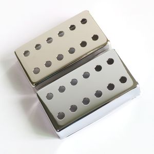 Cubiertas para Pastillas de <span class=keywords><strong>Guitarra</strong></span> Humbucker de Níquel Plateado de 12 Orificios para Kits de <span class=keywords><strong>Construcción</strong></span> de Pastillas Personalizadas, Tienda en Línea - Product Image 4