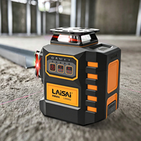Niveau laser réversible LAISAI LS6682 3*360 °   Niveau électronique automatique Lines pour la mesure et la mise en plan de chantiers intérieurs et extérieurs