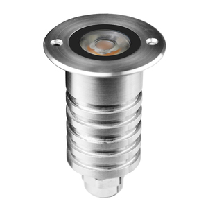 Projecteur LED <span class=keywords><strong>Submersible</strong></span> IP68 Étanche 2.5W DMX en Acier Inoxydable 316 <span class=keywords><strong>pour</strong></span> Piscine, Étang et Aménagement Paysager, Température de Couleur Multiple - Product Image 1
