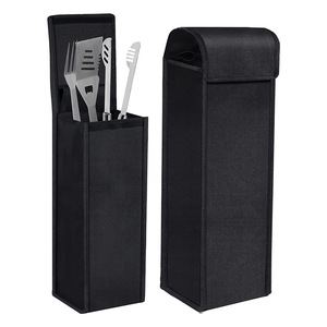 Barbecue Utensil Storage <b>Bag</b> Waterproof Oxford Cloth 200 Lb Capacity Kitchenware <b>Tool</b> Duffle <b>Bag</b> Black - Product Image 1