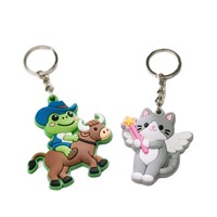 Llavero de PVC Suave Personalizado / Llaveros de Goma Suave / Llavero de Silicona 2D/3D con su Logotipo o Nombre