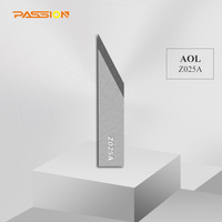 Pisau Osilasi AOL Z016a Z017a Tungsten Carbide untuk Mesin Pemotong Kertas, Pisau untuk Mesin CNC Digital Drag