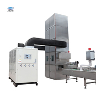 Machine à fabriquer des gaufrettes à haute capacité, ligne de production de gaufrettes au chocolat intelligente PLC, bon prix pour les petites entreprises