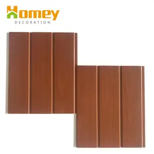 Customized Wood Color Ceiling Laminate PVC Panel pvc panel ceiling wall