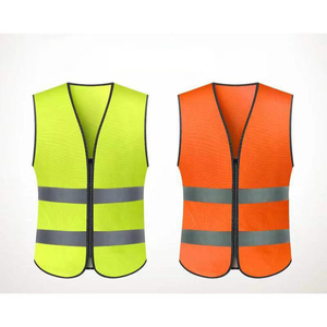 Chaleco de Seguridad Reflectante de Alta Visibilidad Amarillo Naranja para Trabajadores de la Vía Pública, Venta Directa de Fábrica - Product Image 6