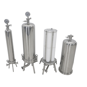 Disponible en Conexión Tri-Clamp, con Brida y Rosca, Carcasa de Filtro de Acero Inoxidable 316L de 30'' con un Cartucho para Tratamiento de Agua - Product Image 4