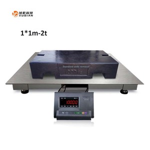 Nhà máy trực tiếp bán 1ton 3ton 5ton 10ton thép không gỉ điện tử kỹ thuật số có trọng lượng quy mô sàn - Product Image 1