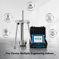 Testeur de module de rebondissement par chute de bille, analyseur portable de rigidité des sous-sols pour l'inspection des fondations en argile et gravier