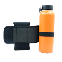 Sac à bouteille d'eau portable grande capacité avec logo personnalisé, étanche, pour fitness, 40 OZ, avec fermeture magnétique, pochette pour bouteille d'eau de sport