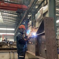 Galpon Prefabricado de Metal Taller Prefabricado de Acero Industrial Estructura Almacén Prefabricado