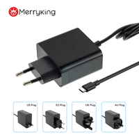 Adaptateur secteur USB-C CE GS EU à prise fixe 5.1V 5A, alimentation PD 27W, chargeur USB pour Raspberry Pi 5
