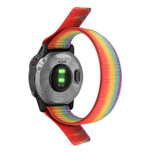 Nueva <span class=keywords><strong>Correa</strong></span> de Reloj Inteligente de Nailon Trenzado de Tela de 22mm 20mm 26mm para <span class=keywords><strong>Garmin</strong></span> <span class=keywords><strong>Fenix</strong></span> 8 7 7S 7X 6 6s - Product Image 6