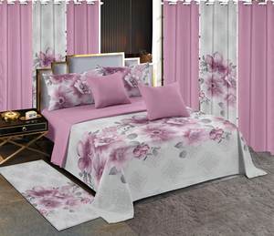 Pronti <span class=keywords><strong>per</strong></span> la spedizione di 13 pezzi Set di lenzuola di cotone Set di biancheria da letto con <span class=keywords><strong>tende</strong></span> copriletto copriletto all'ingrosso Set di biancheria da letto - Product Image 1